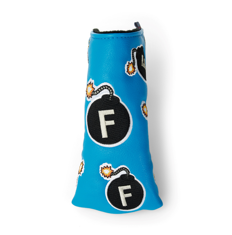 CMC Design F Bomb Blade Blue Putter Cover