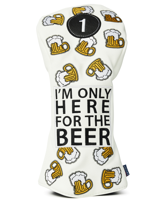 CMC Design Only Here For The Beer Driver Headcover