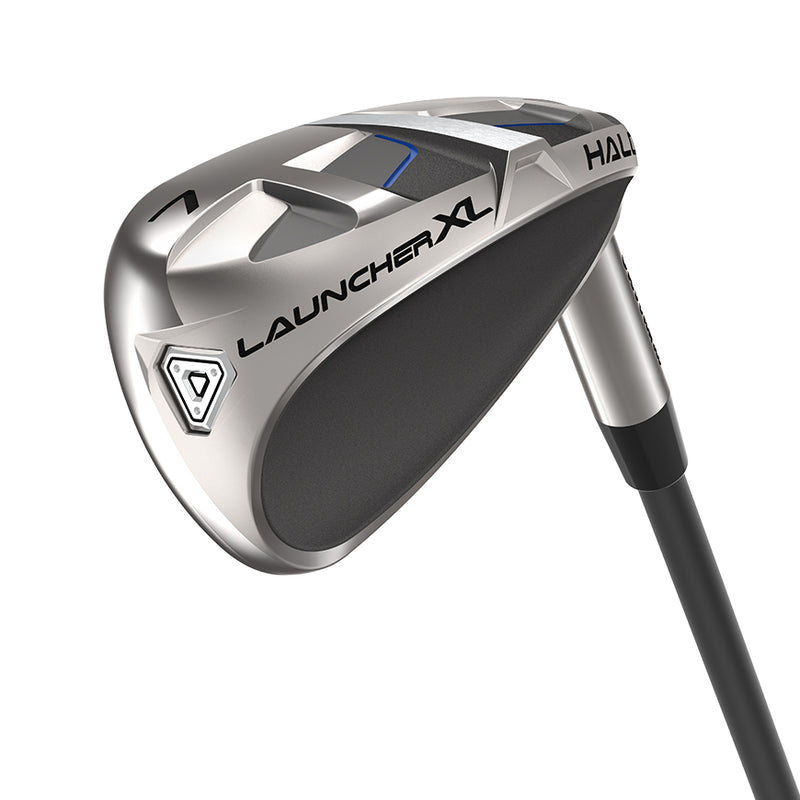 Cleveland launcher xl halo irons graphite front side view