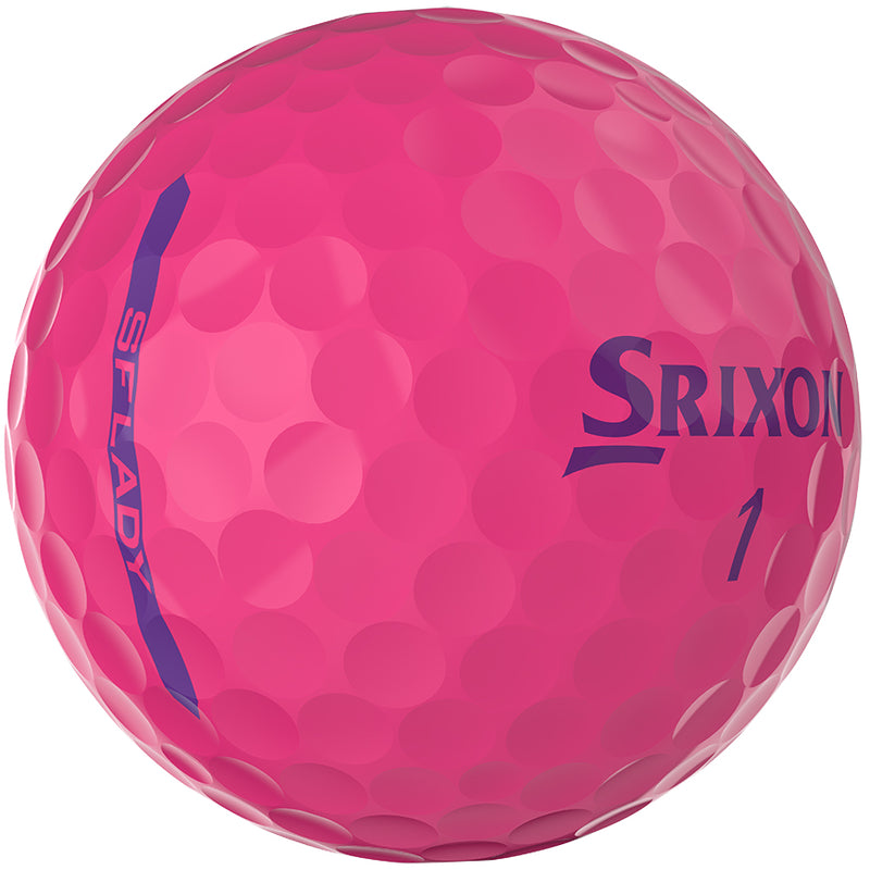 Srixon Soft Feel Lady Golf Balls Pink (1 Dozen) (2020)