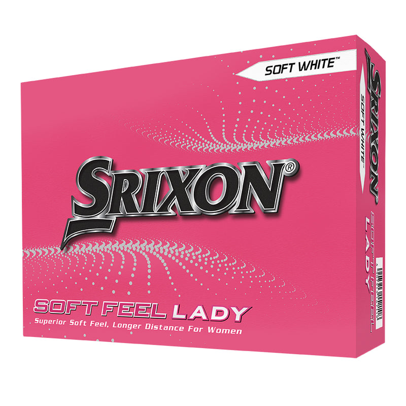 Srixon Soft Feel Lady Golf Balls White (1 Dozen) (2023)