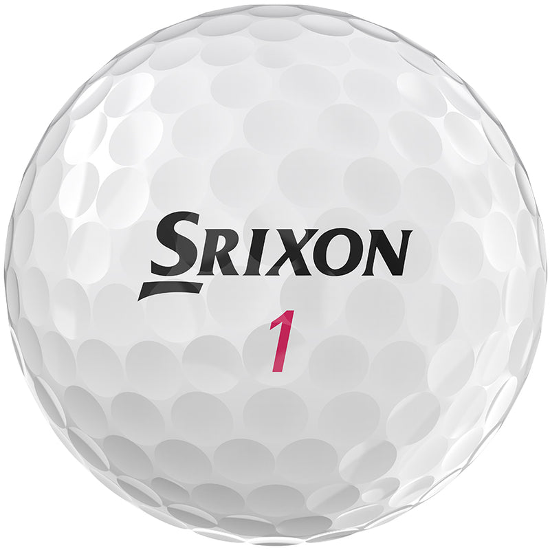 Srixon Soft Feel Lady Golf Balls White (1 Dozen) (2023)