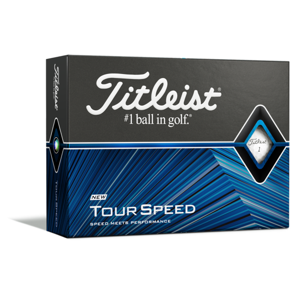Titleist Tour Speed 12 Pack Golf Balls White