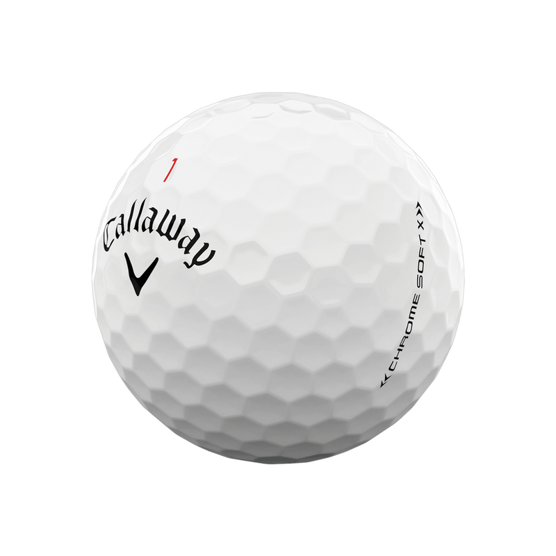 Callaway 2022 Chrome Soft X Golf Balls White 12 Pack
