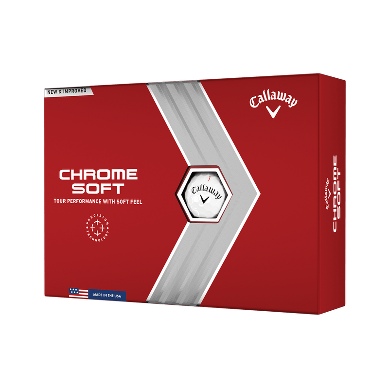 Callaway 2022 Chrome Soft Golf Balls White 12 Pack