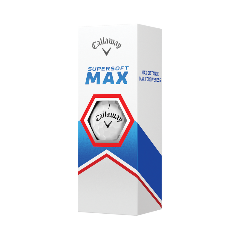 Callaway Supersoft MAX 2023 Golf Balls - White