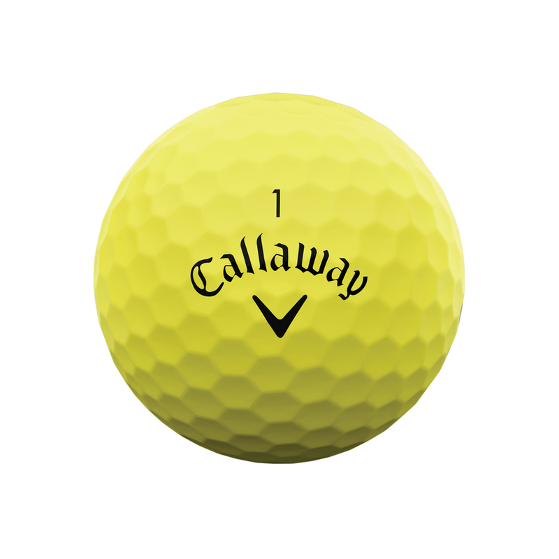 Callaway Supersoft 2023 Golf Balls - Yellow