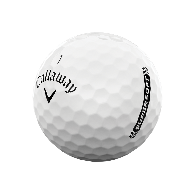Callaway Supersoft 2023 Golf Balls - White