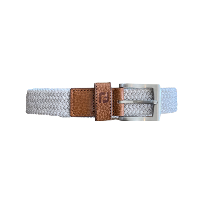 FootJoy Braided Belt White/Black/Navy/Grey