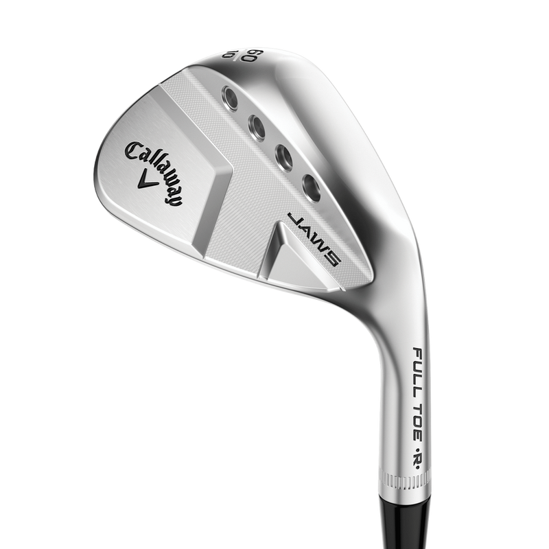 Callaway jaws full toe wedges chrome front view