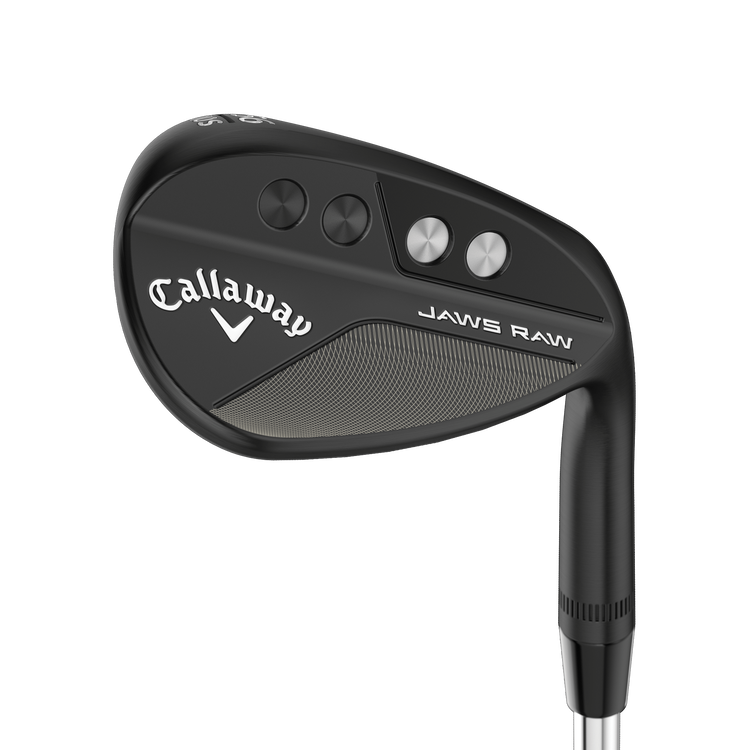 Callaway jaws raw wedges black plasma front view